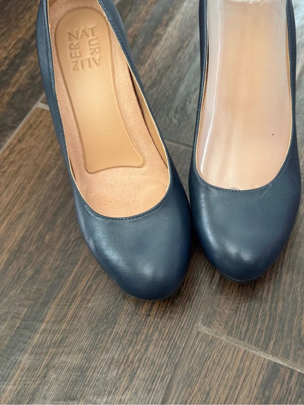 Naturalizer Michelle Blue Pump Heel sz 7 NWOT